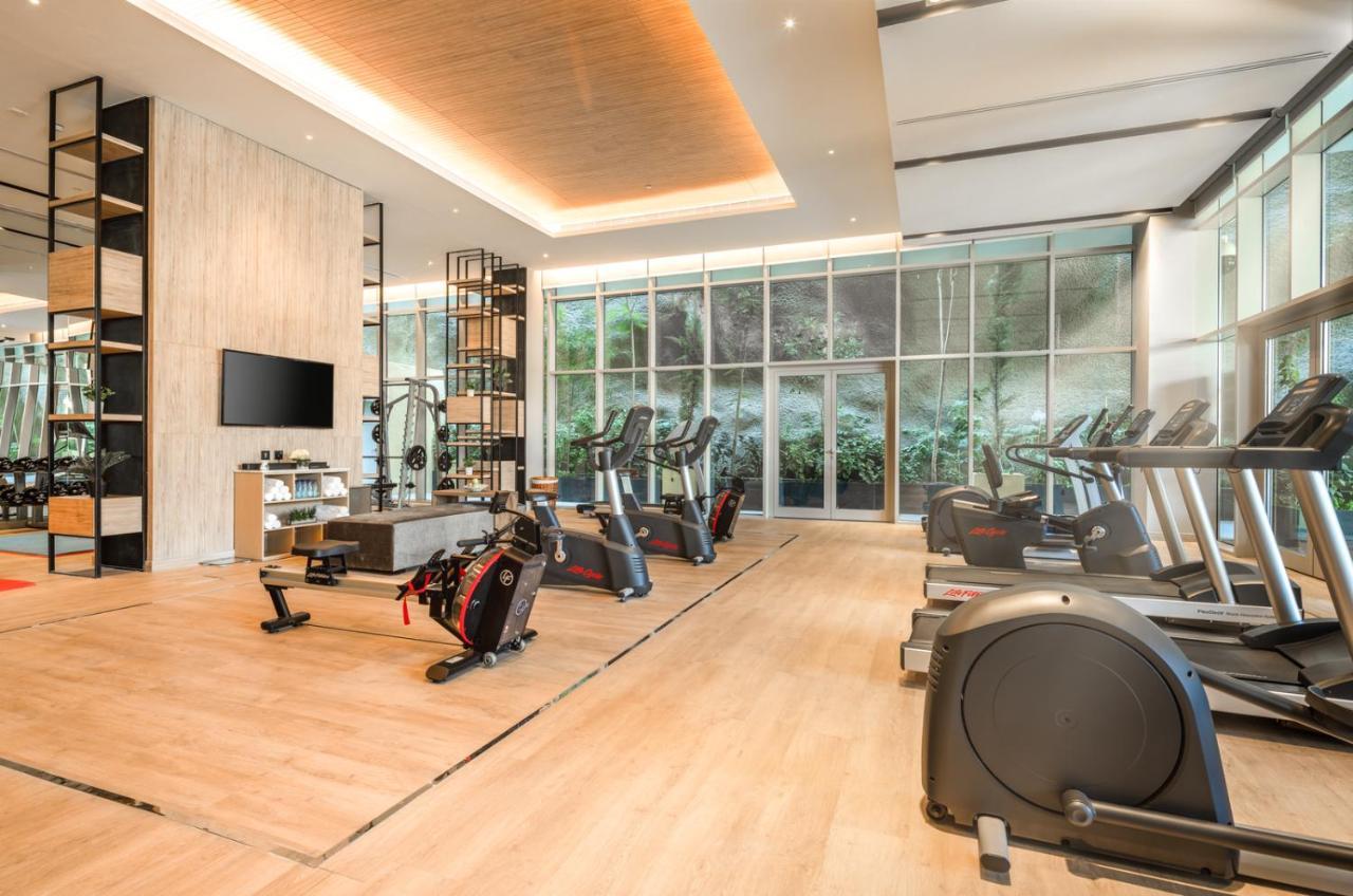 Aparthotel Citadines Abha Exterior foto The gym at the hotel